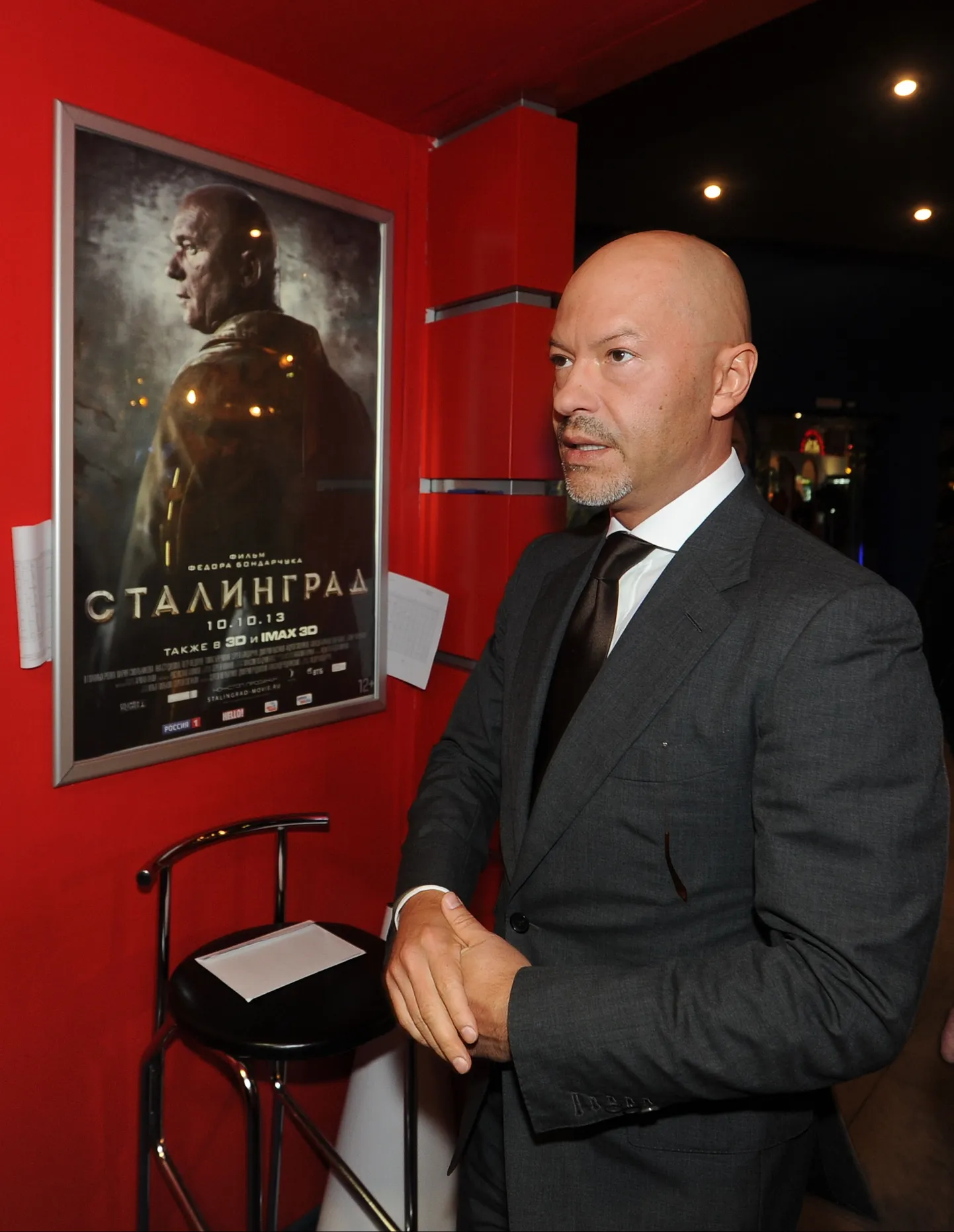 Федор Бондарчук на премьере фильма "Сталинград".