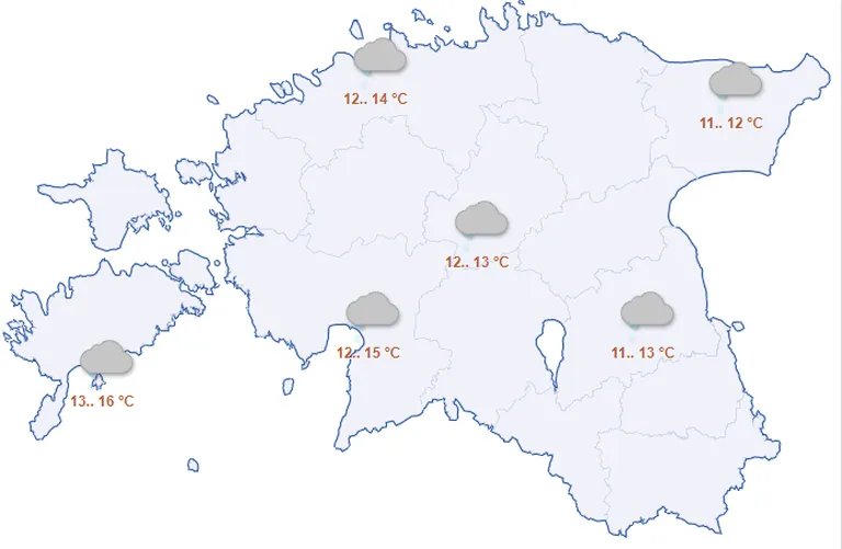 Ilm pühapäeval