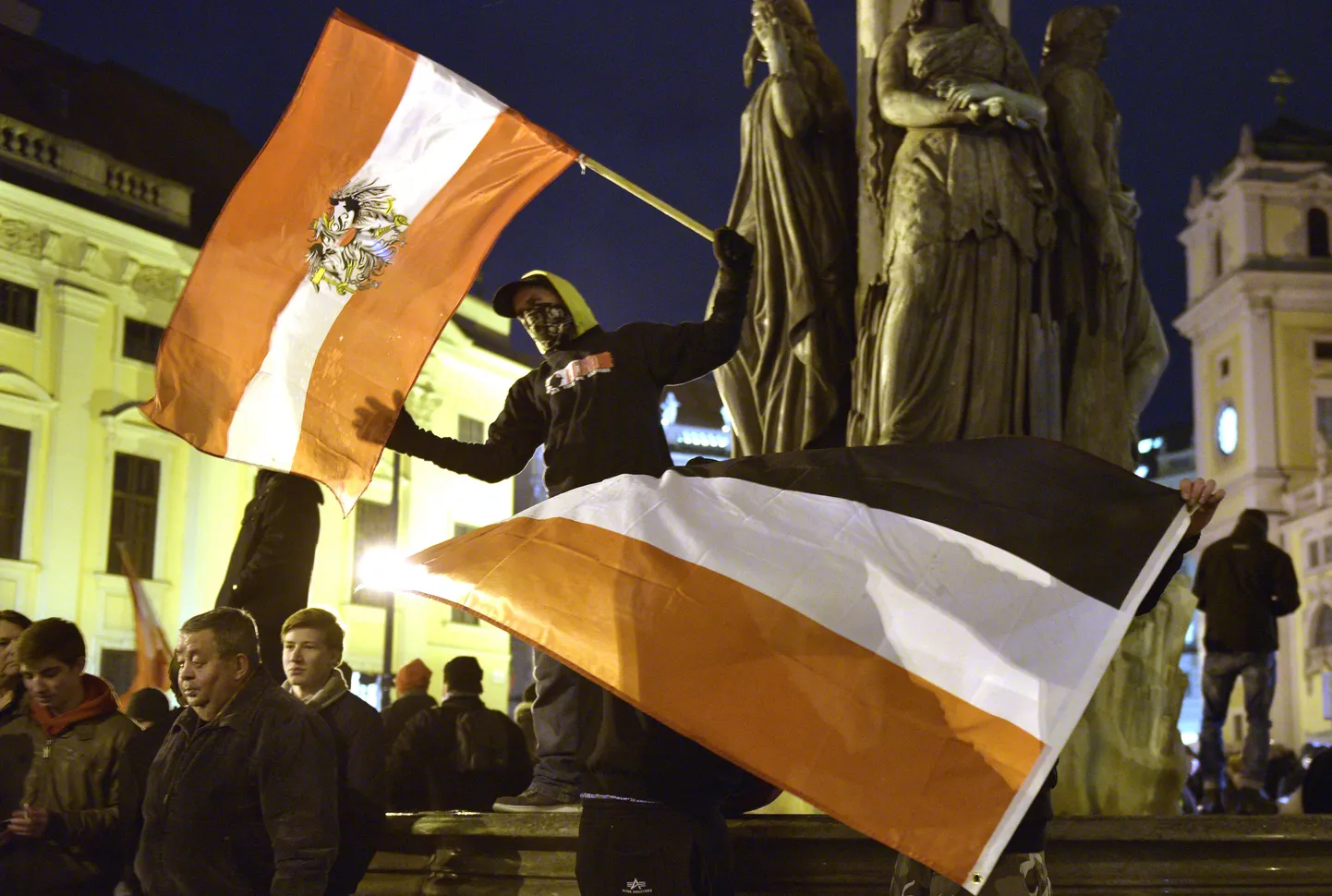 В Вене прошла антиисламистская демонстрация Pegida.