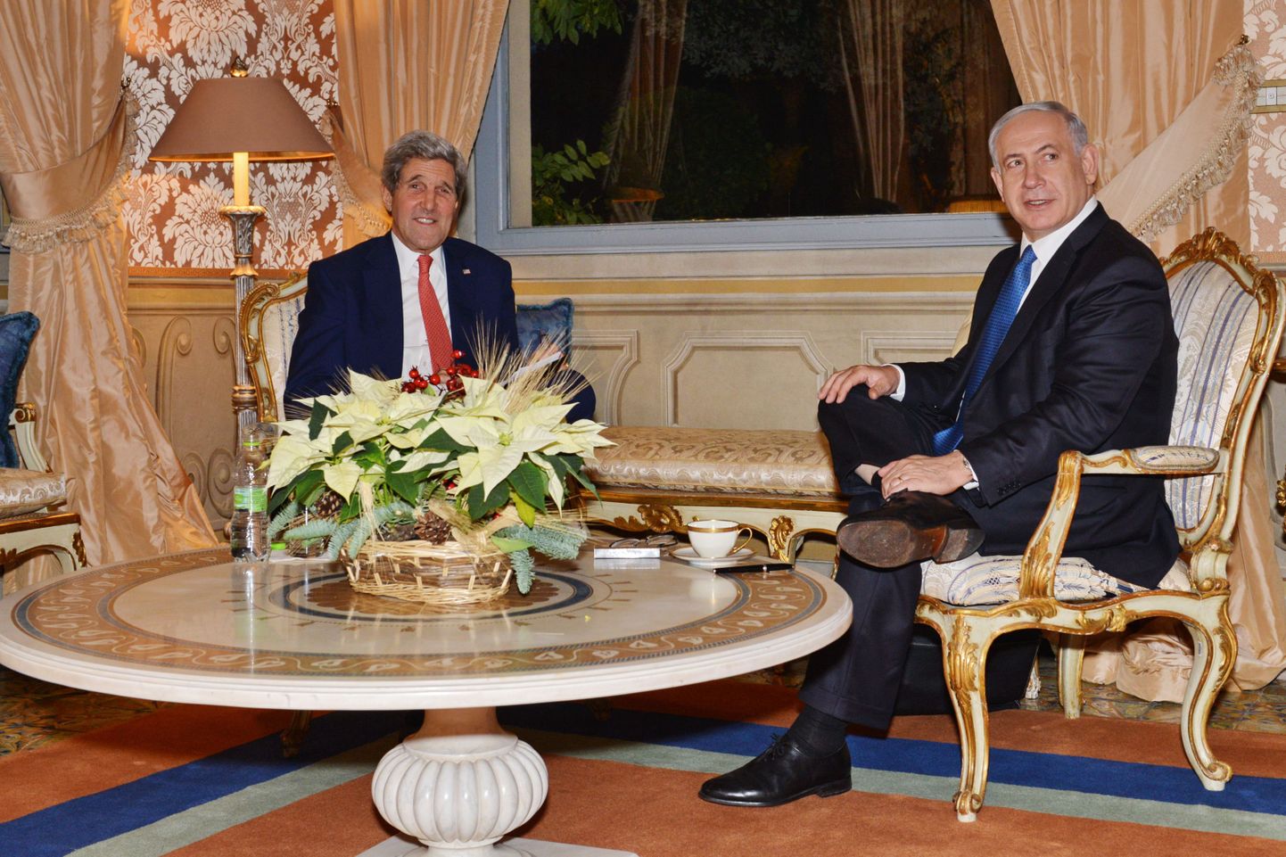 John Kerry ja Benjamin Netanyahu Roomas detsembris 2014.