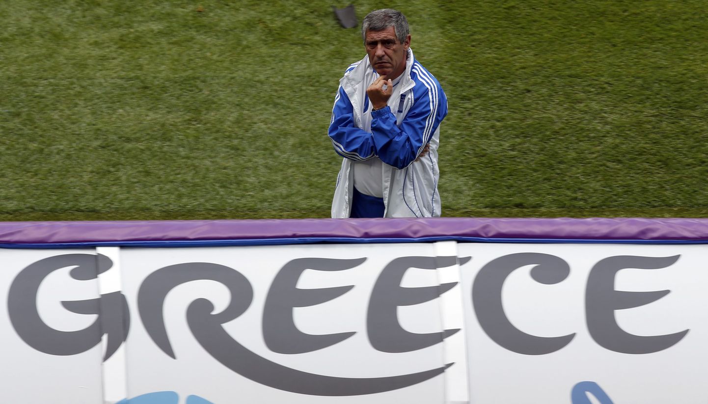 Kreeka jalgpallikoondise peatreener Fernando Santos