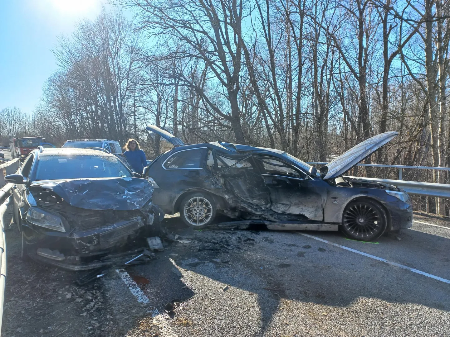 Maldal juhtunud autoõnnetuses sai viga kaks inimest, kes toimetati haiglasse.