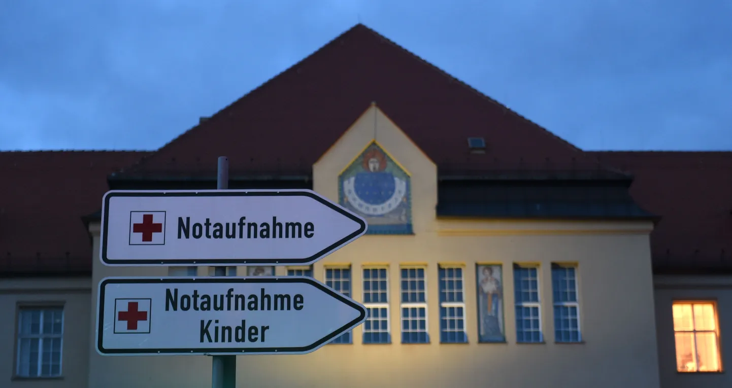 Saksamaa Müncheni Schwabingi haigla, kus on esimene Saksamaal koronaviiruse nakkuse saanu