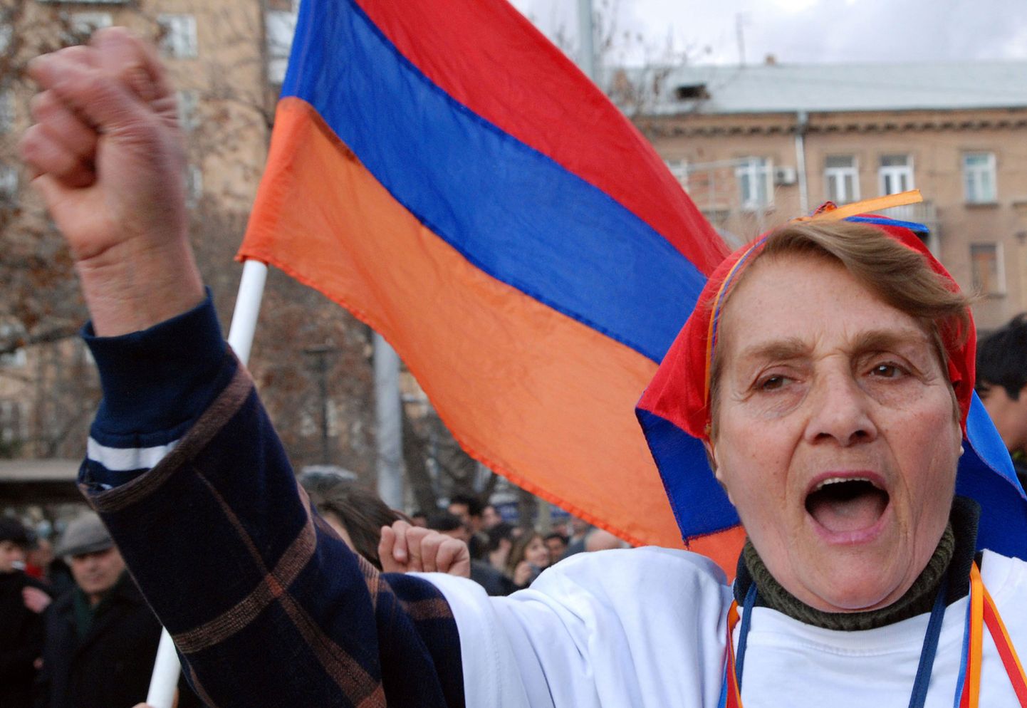 Armeenlased meeleavaldusel Jerevanis