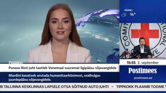 POSTIMEHE TELEUUDISED ⟩ Punase risti juht taotleb Venemaal suuremat  ligipääsu sõjavangidele