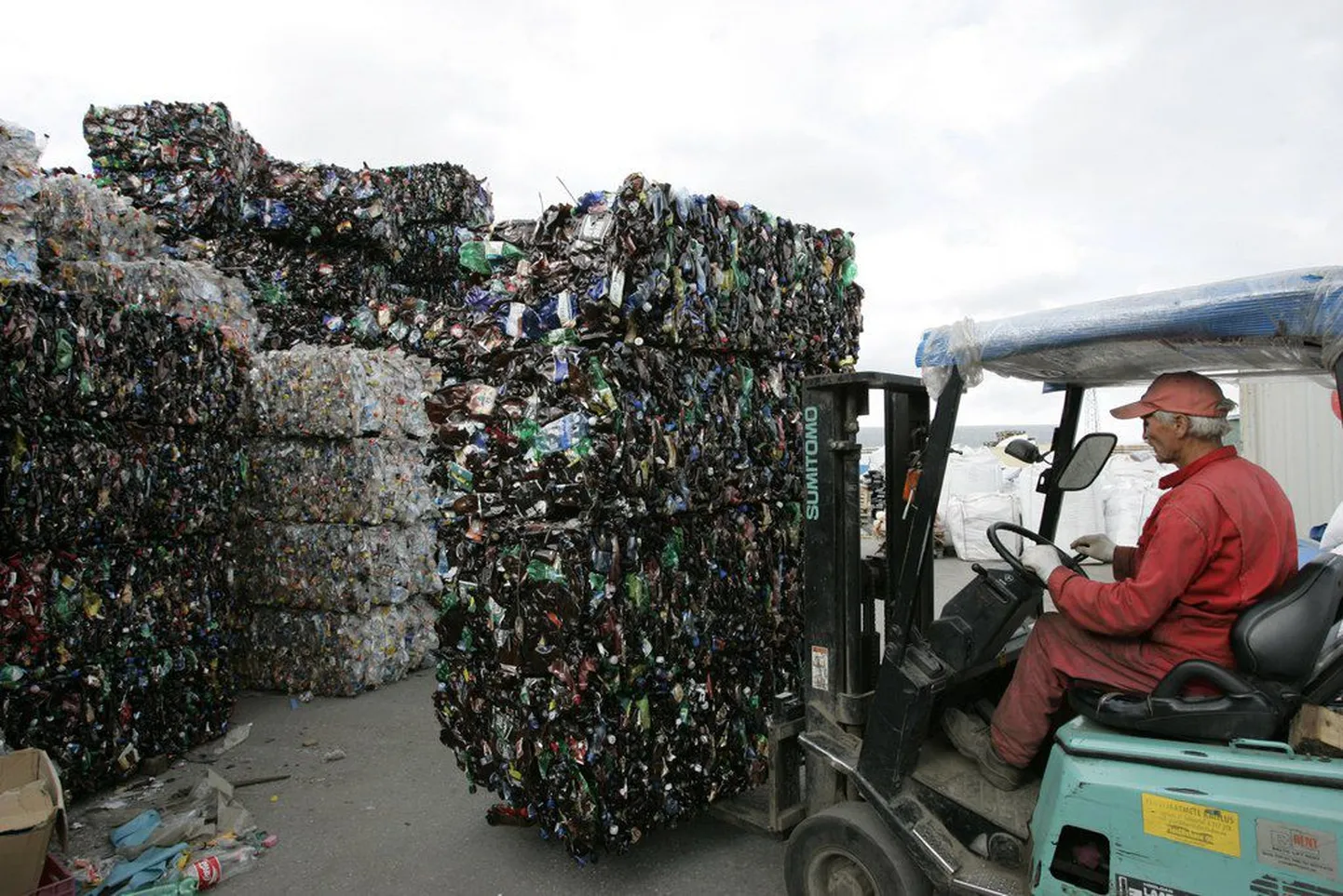 MTÜ Eesti Pakendiringlus kokkupressitud plasttaara