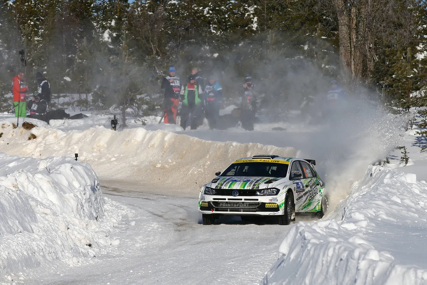 Esapekka Lappi Arctic Rally'l.