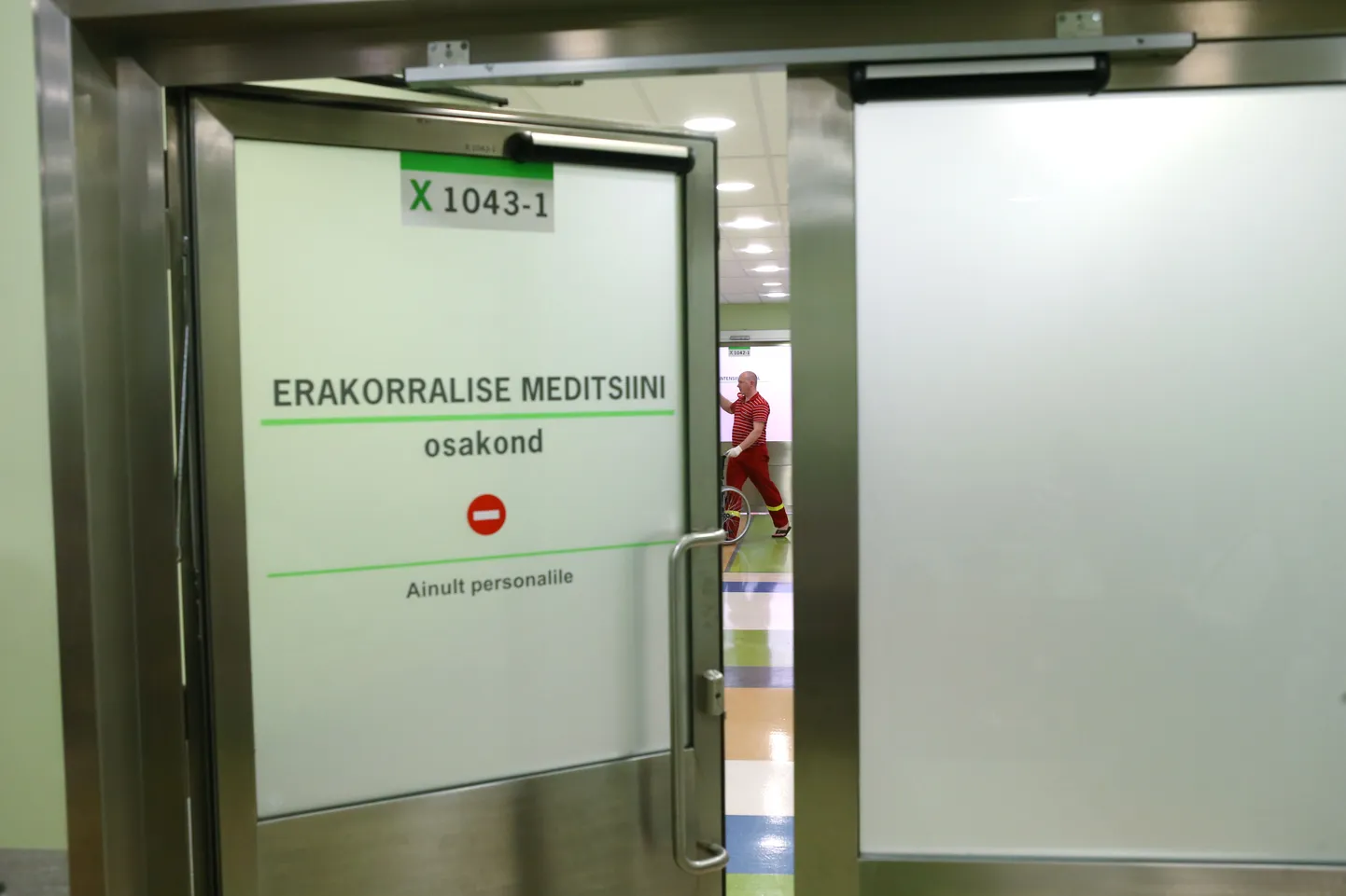 Regionaalhaigla erakorralise meditsiini osakond.