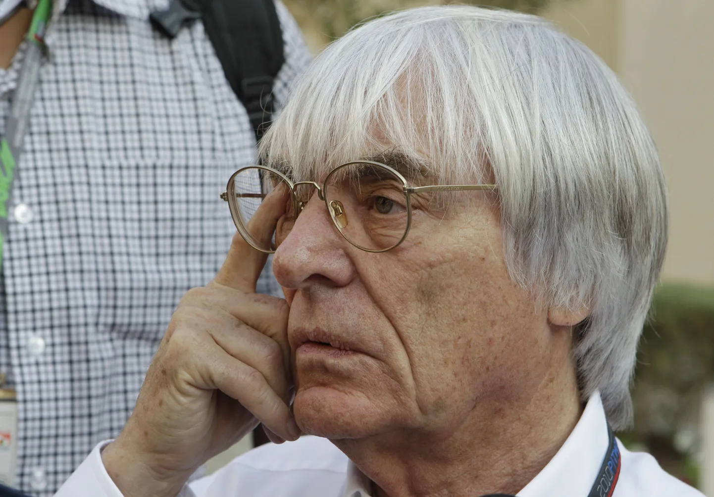 Bernie Ecclestone.