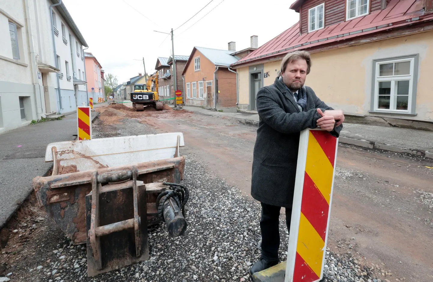 Andro Roos Tähtvere tänaval.