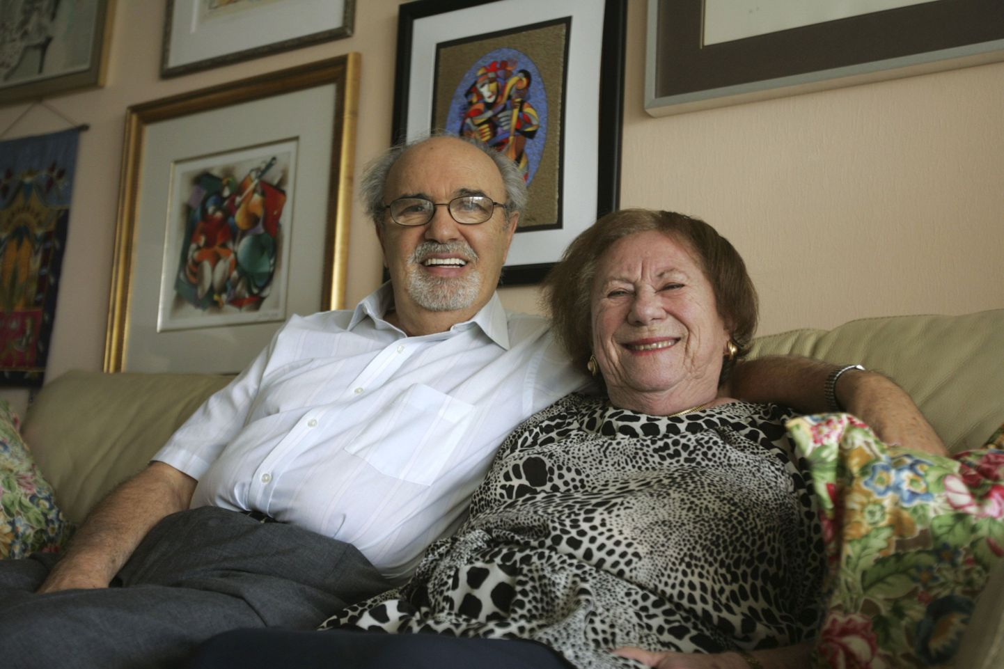 Herman Rosenblat koos Roma Radzickiga, kellest sai 50 aastat tagasi tema naine