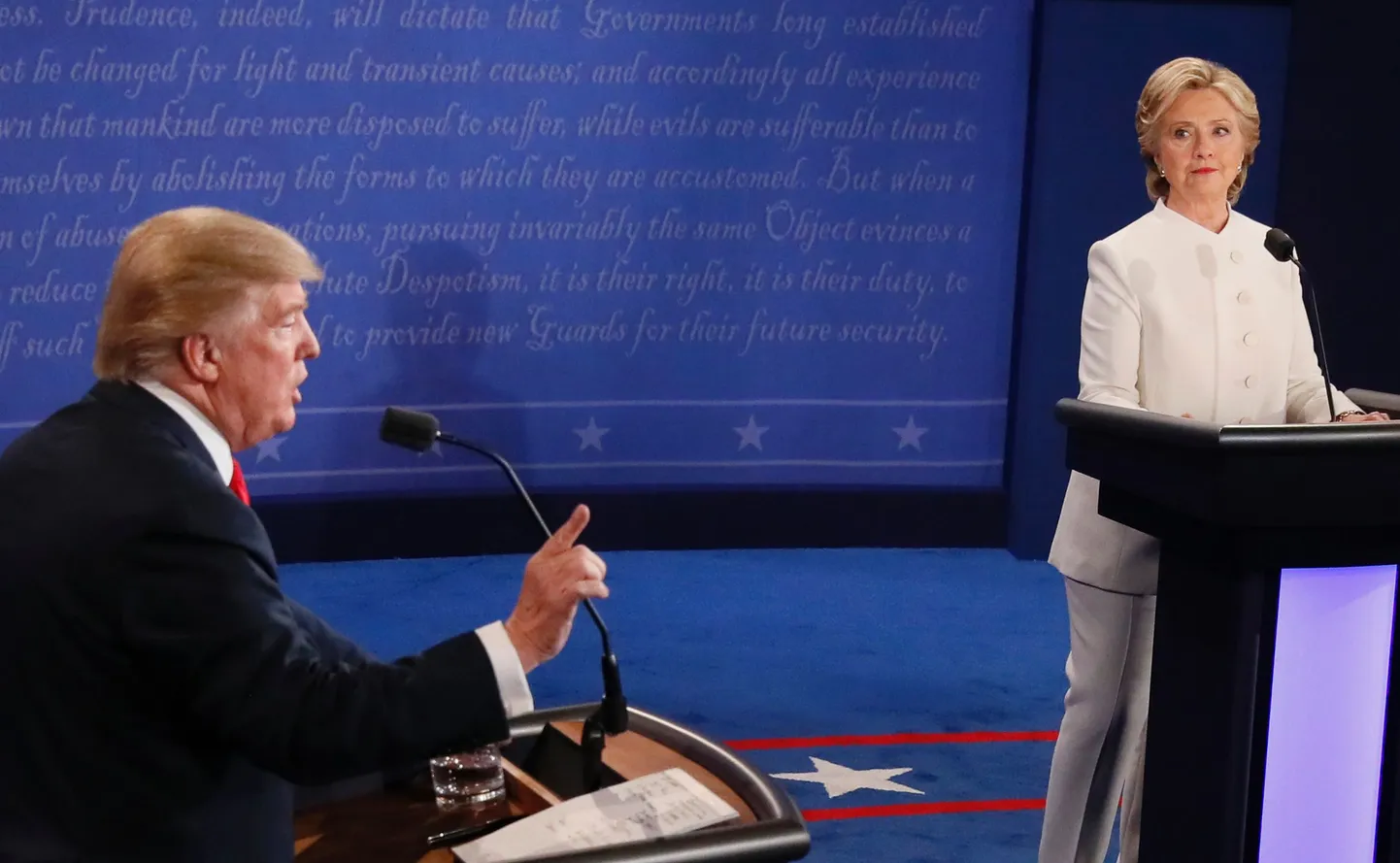 Hillary Clinton ja Donald Trump