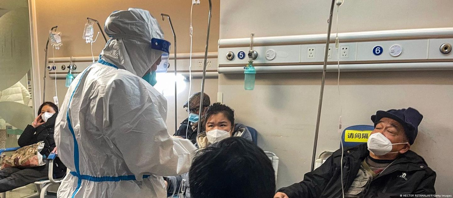Пациенты с коронавирусом в Китае