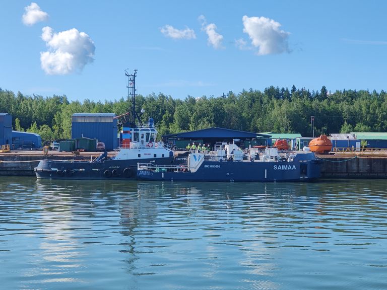Maailma esimene iseliikuv jäämurdevöör BLRT Grupile kuuluvas Soome laevatehases Turku Repair Yard.