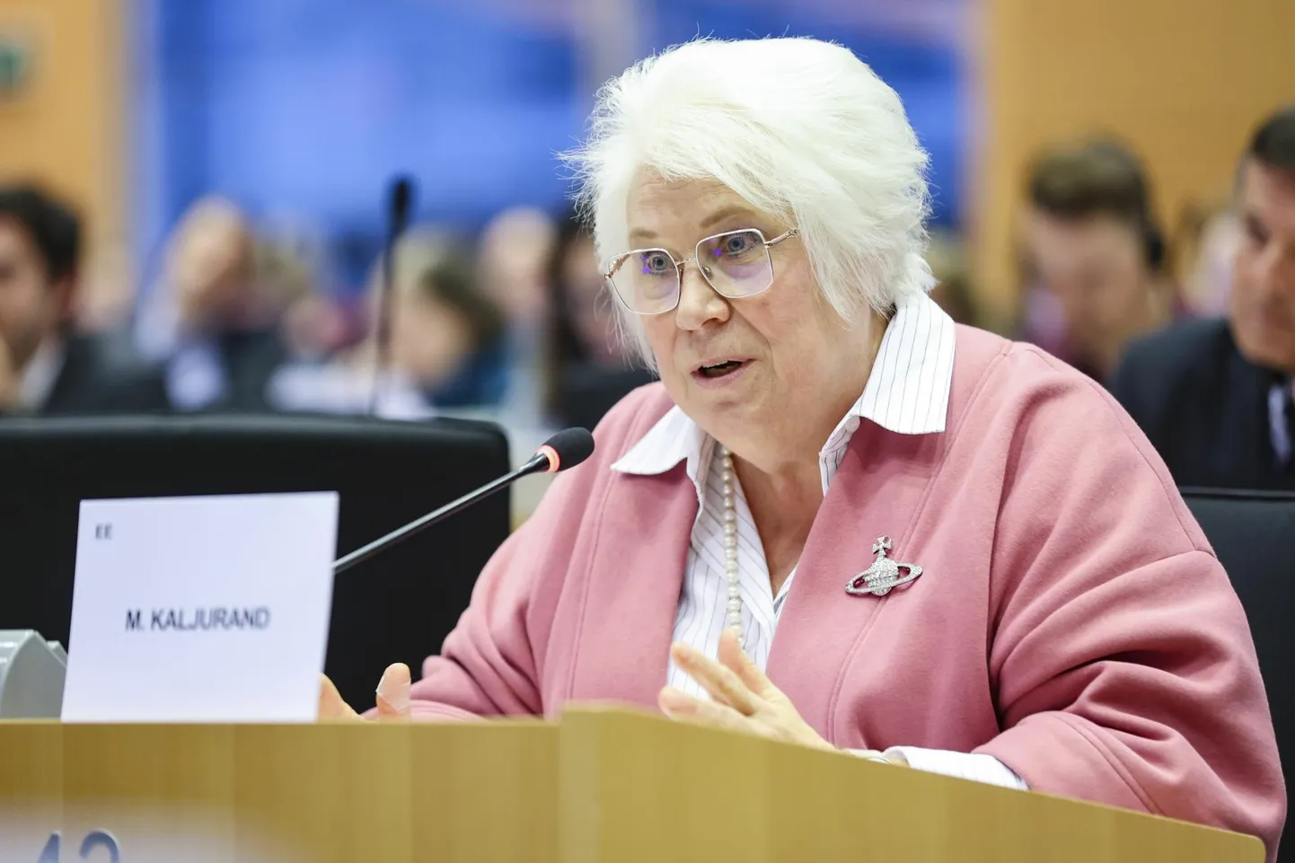 Eurosaadik Marina Kaljurand.