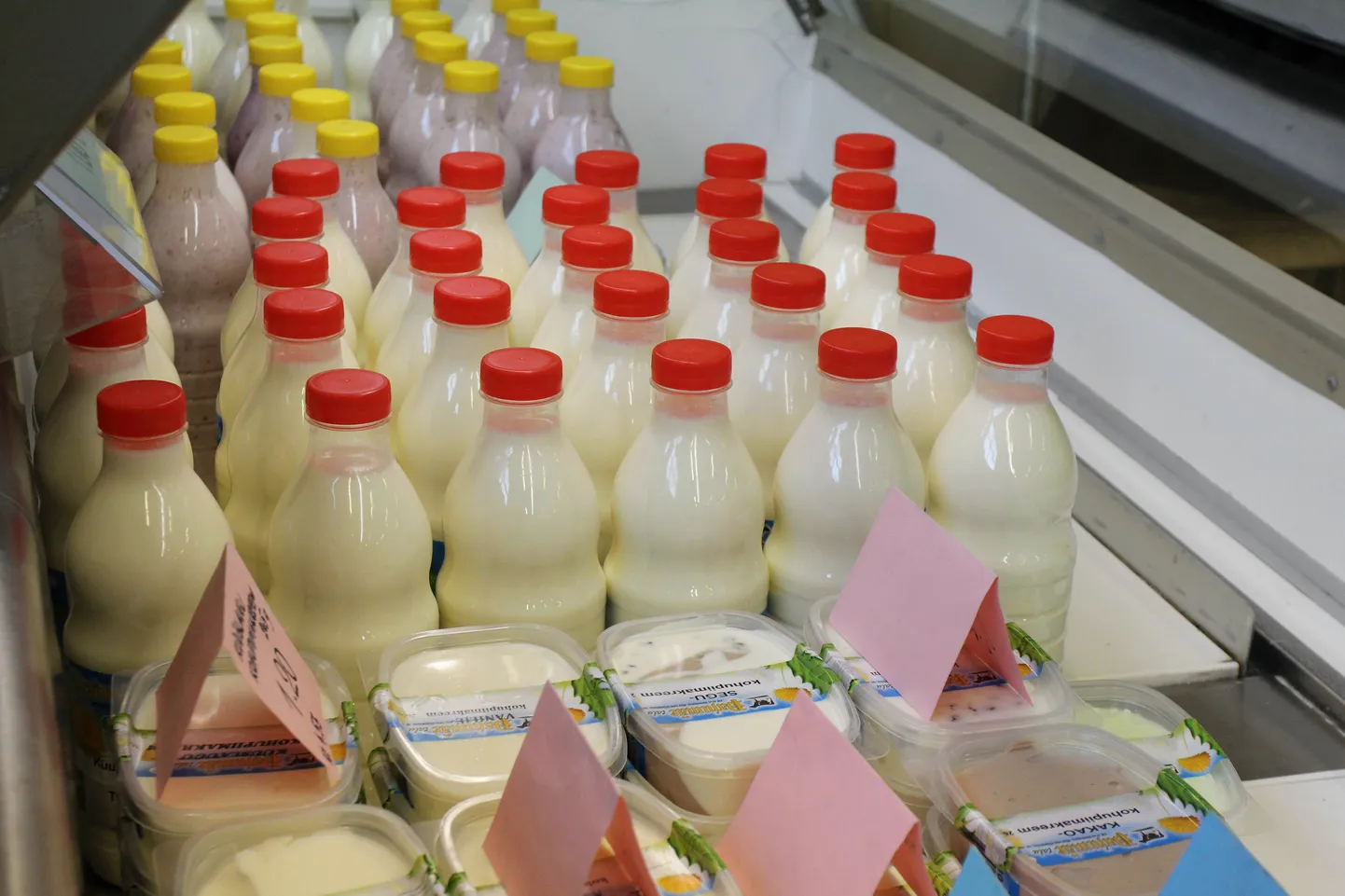 Молочная продукция эстонского производства
