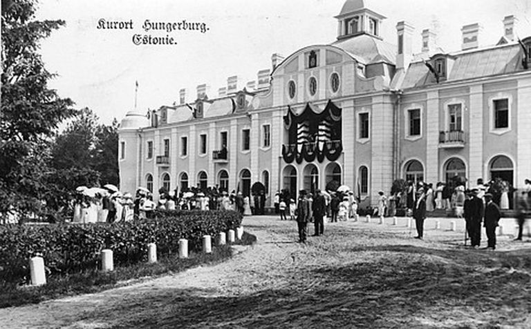 Торжественное открытие кургауза в Гунгербурге, 1912 год.