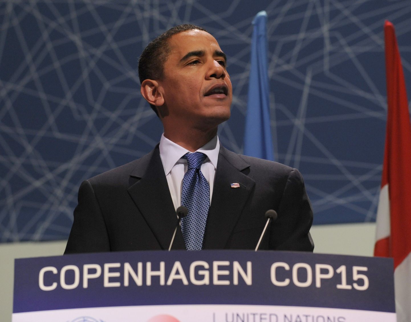 President Barack Obama Kopenhaagenis.