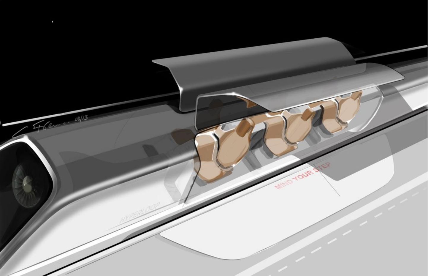 Hyperloop`i kavand.