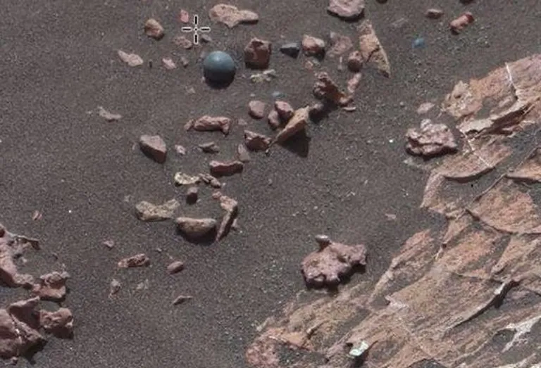 Marsilt leitud objekt, mis ufoküti arvates on viide kunagisele sõjale