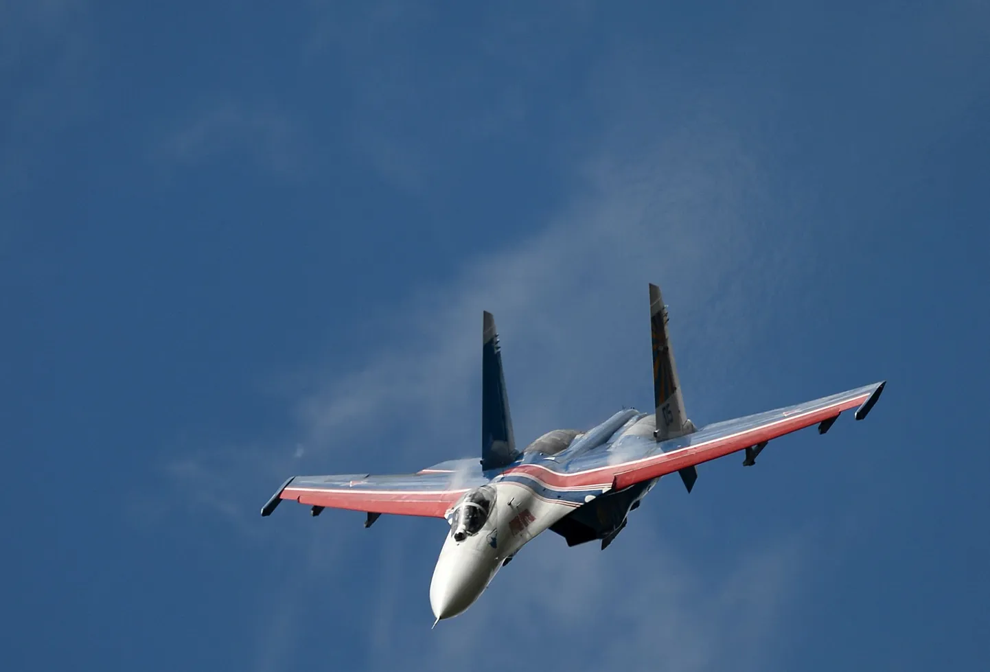 Vene õhujõudude hävitaja Su-27.
