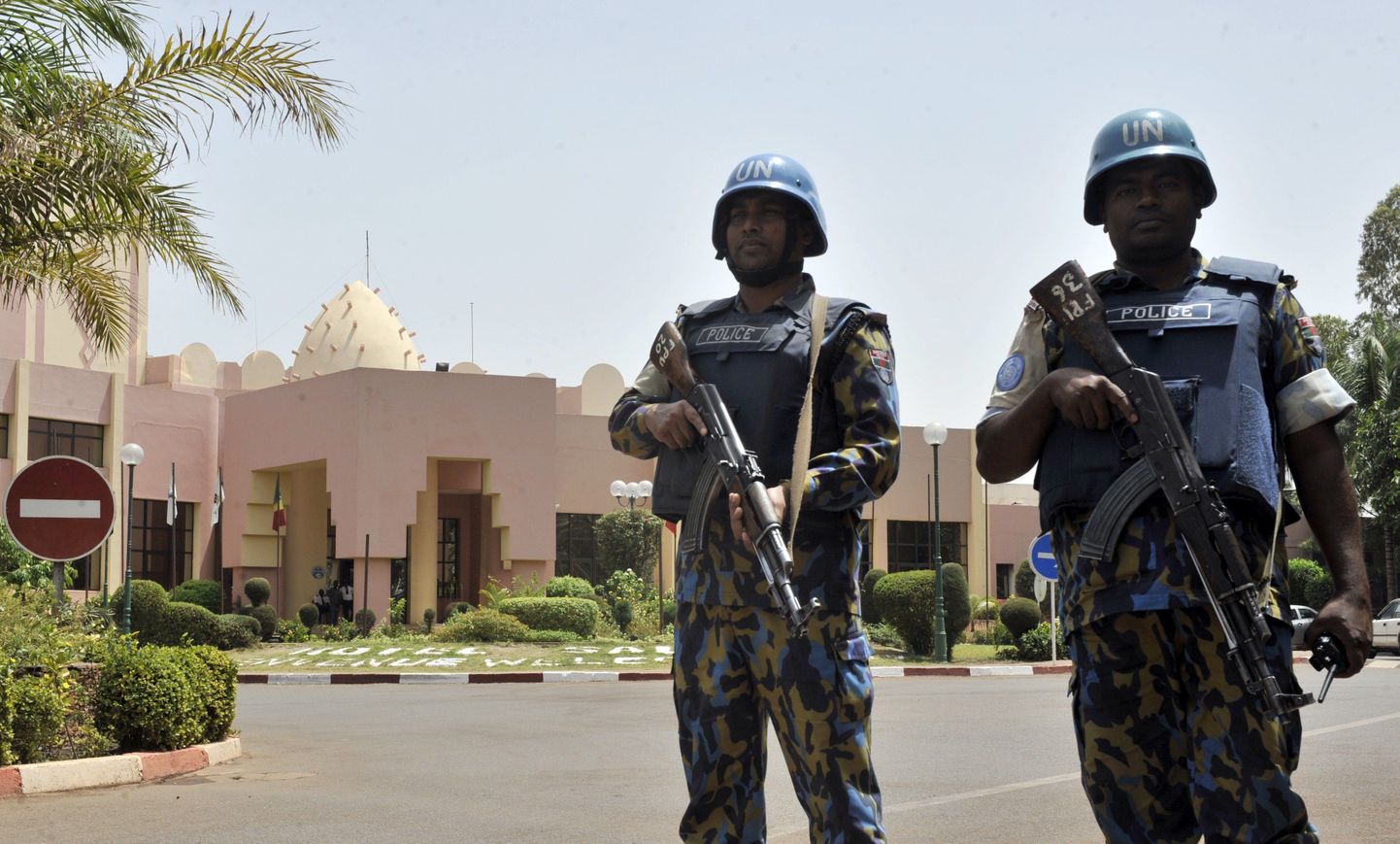 ÜRO rahuvalvajad endises Prantsuse koloonias Malis.