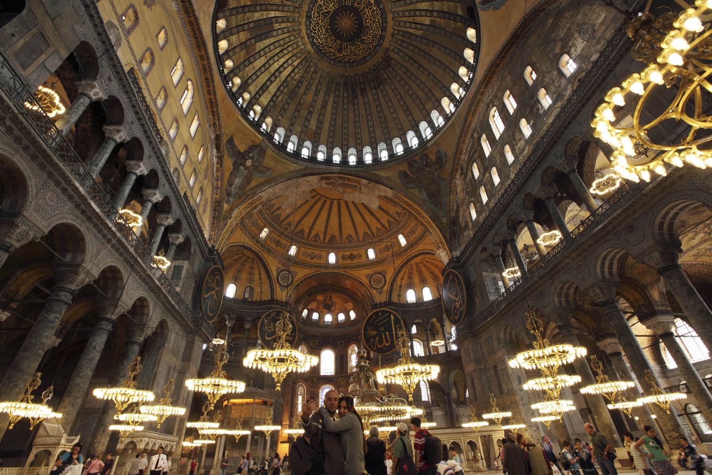 Hagia Sophia sisevaade.