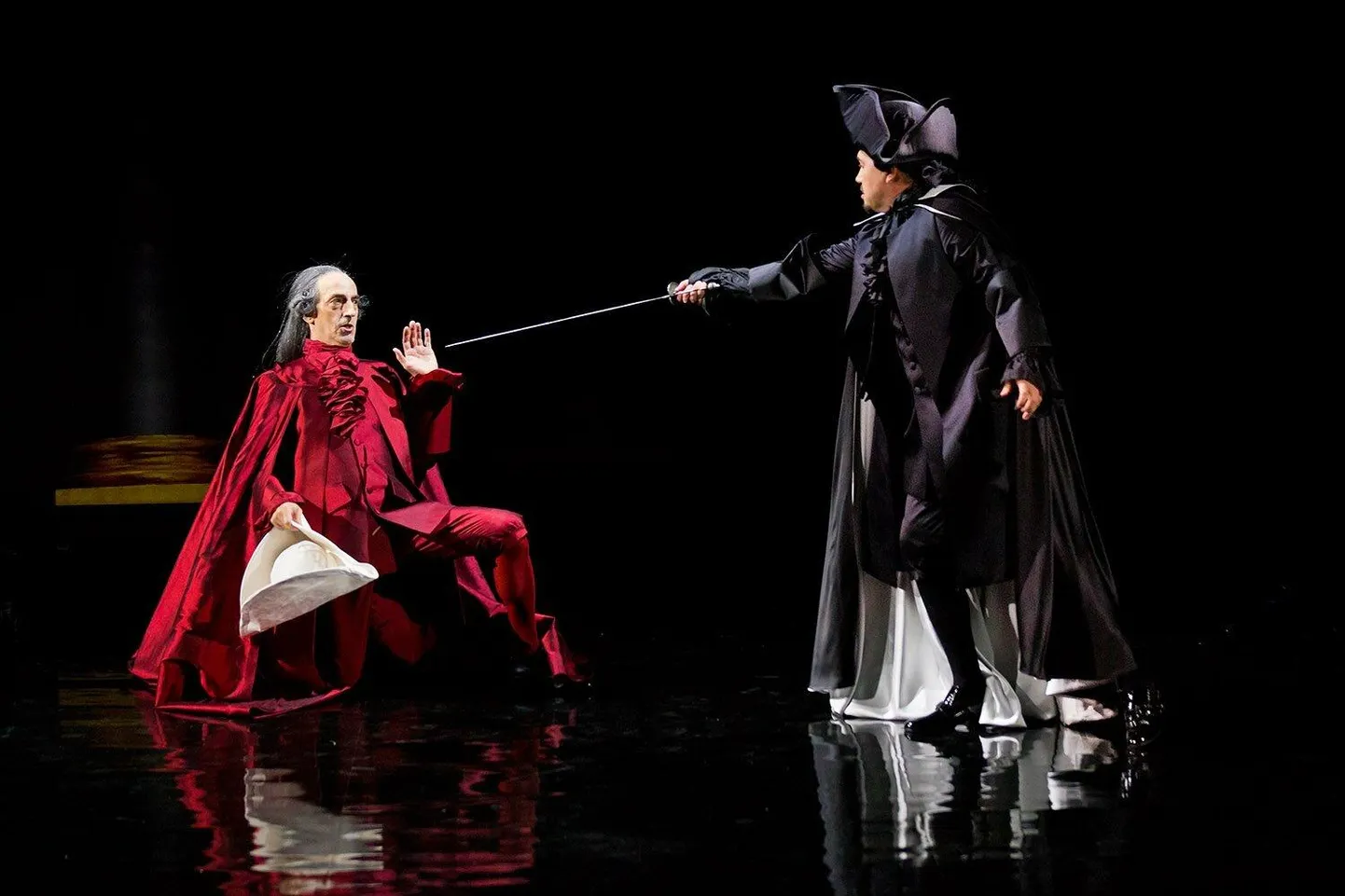 Wolfgang Amadeus Mozarti ooper «Don Giovanni» Poola Kuningliku Ooperi lavastuses.
