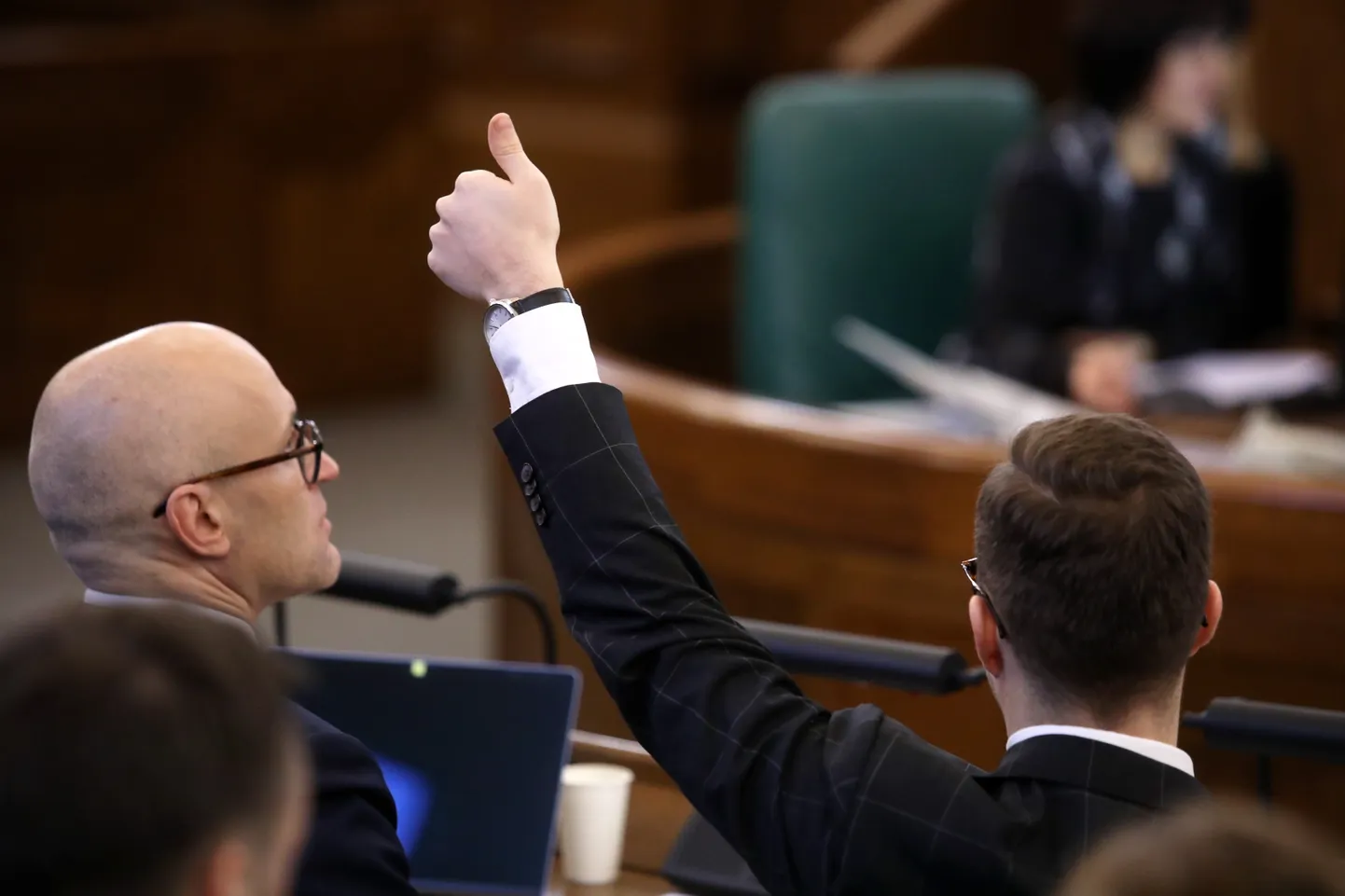 Saeima, atbalsts. Ilustratīvs attēls