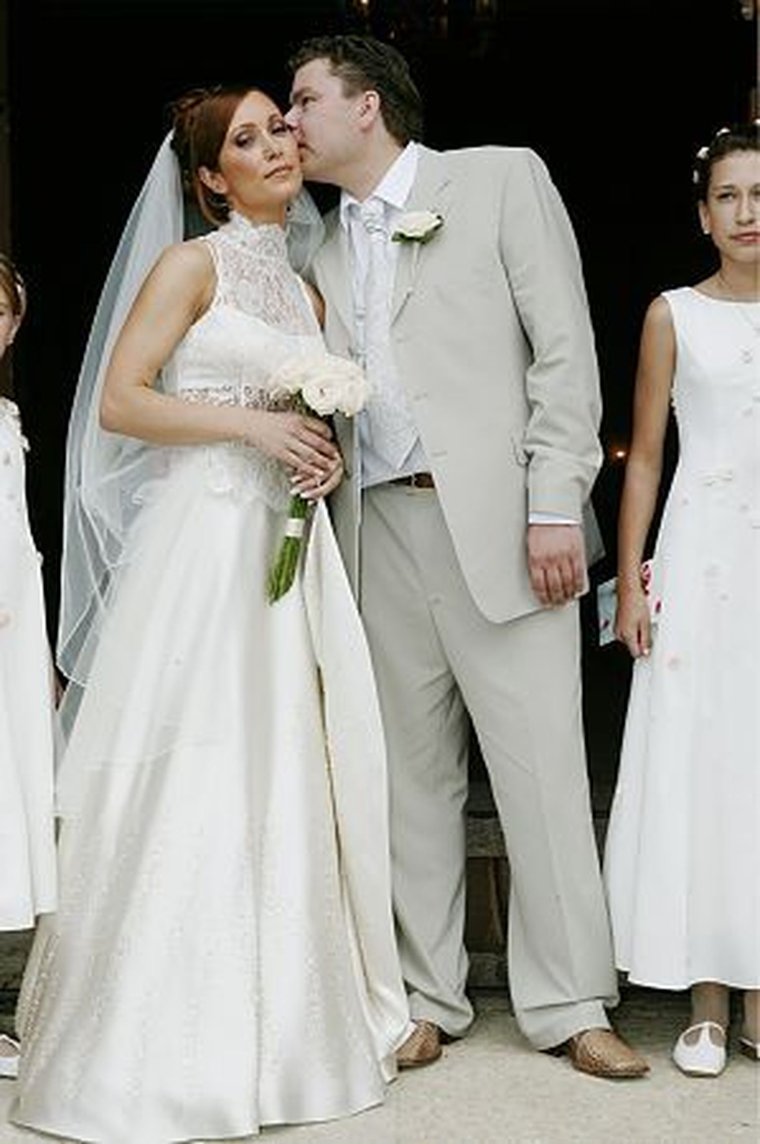 Nancy ja Aivar Mantsiku pulmapidu 2004. aasta augustis.