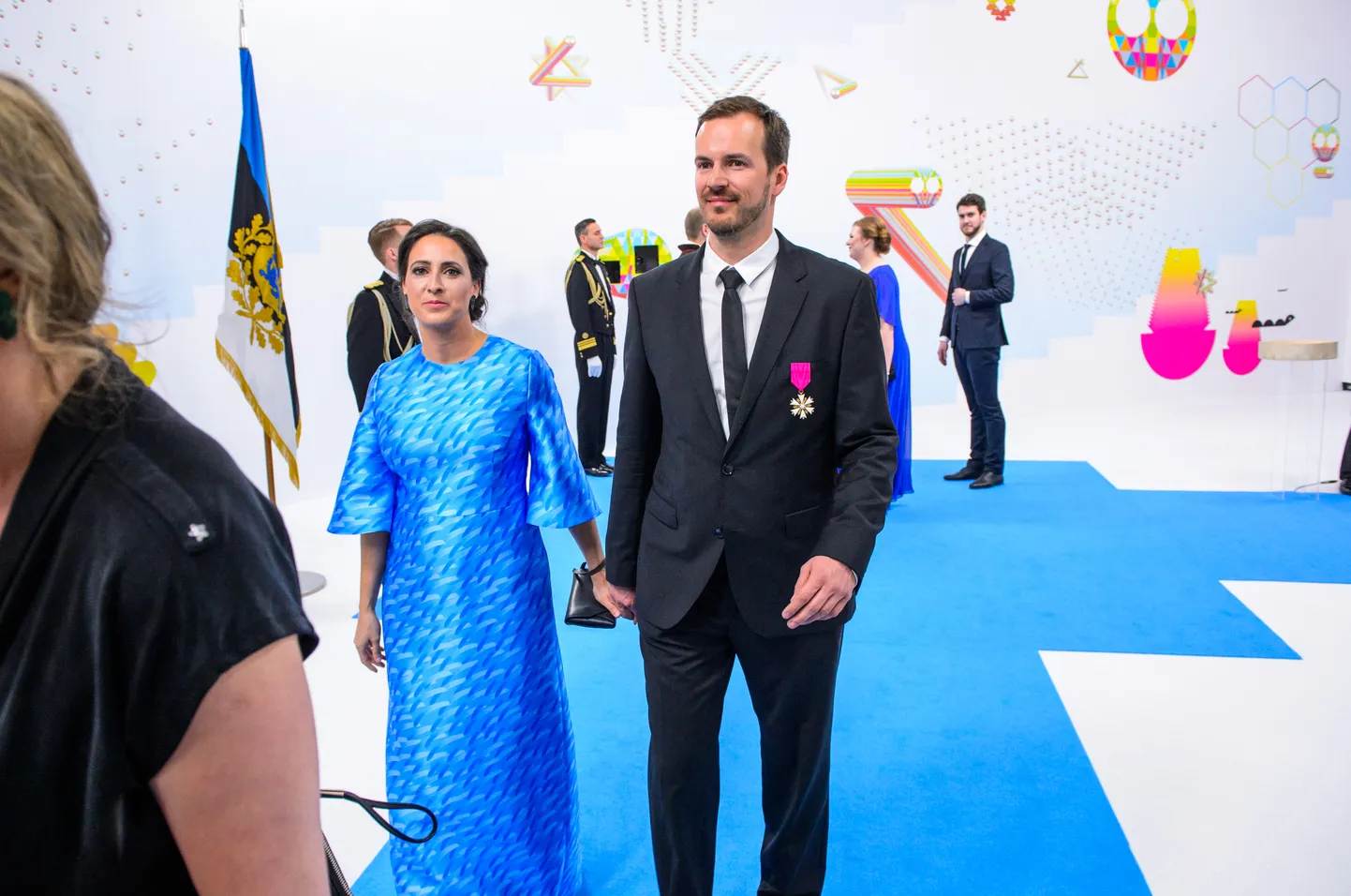 Ettevõtte Transferwise asutaja Taavet Hinrikus ja Silvia Fantauzzi.