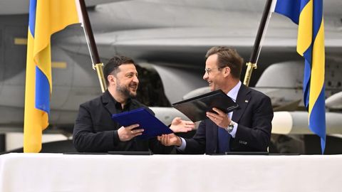 Ukraina saab Saabi hävitajad