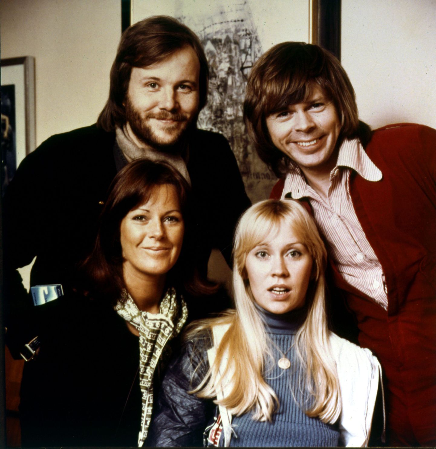 ABBA aastal 1974: Benny Andersson, Bjorn Ulvaeus, Anni-Frid Lyngstad ja Agnetha Faltskog.