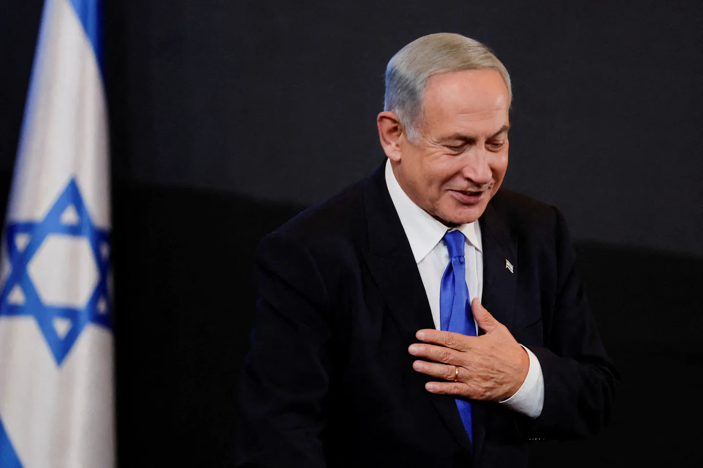 Benjamin Netanyahu.