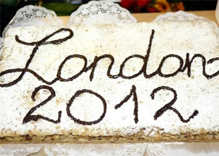 Simbolisks un salds veltījums tiem, kas savus mērķus grib realizēt Londonā, kur 2012. gadā notiks XXX Olimpiādes spēles. 