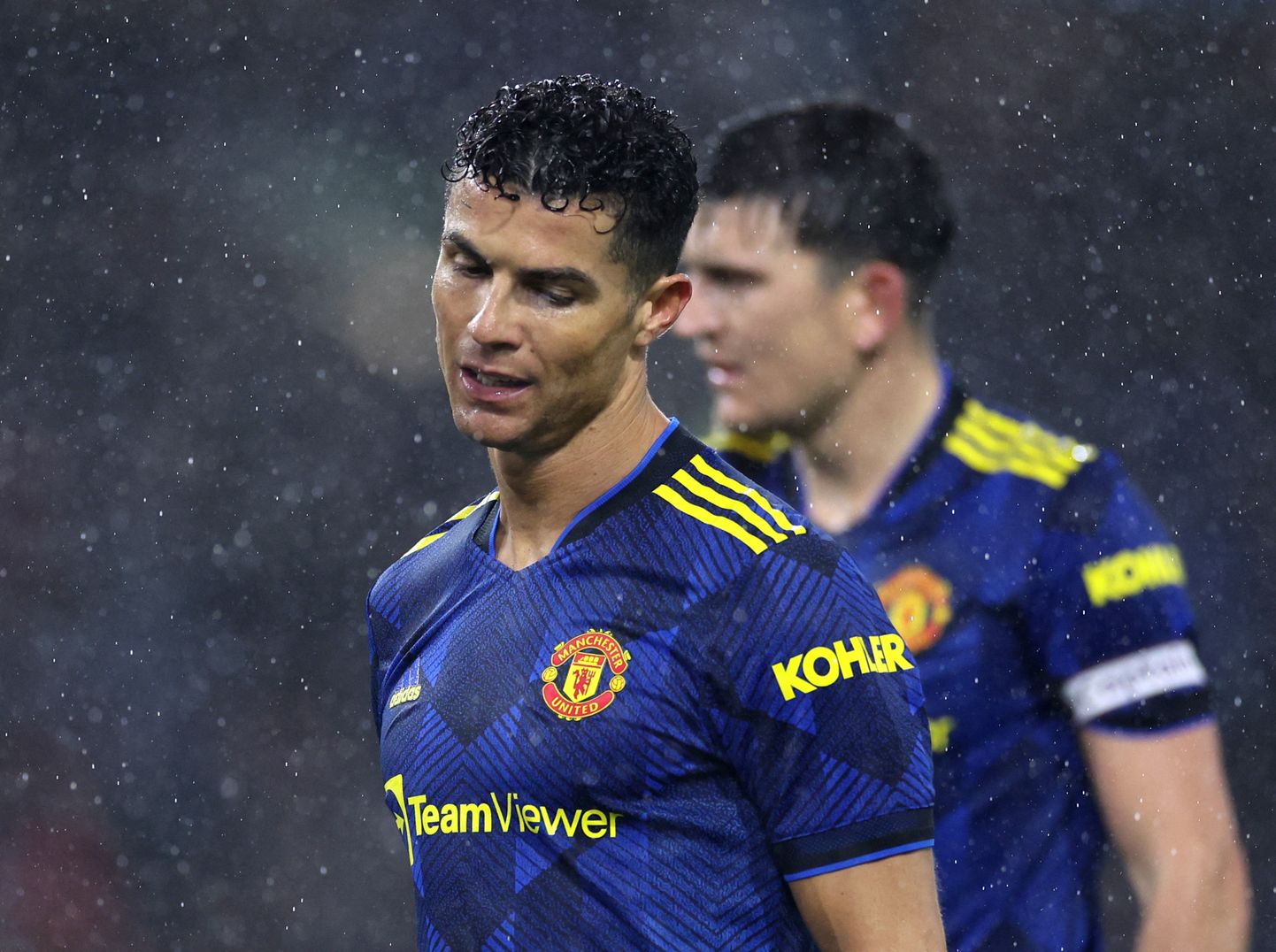 Cristiano Ronaldo vihmases Burnleys väravat ei löönud.