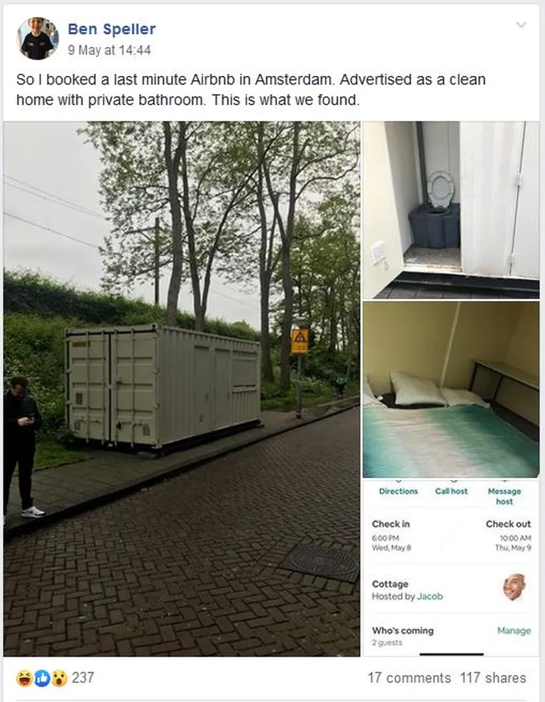 Ben Spelleri postitus.