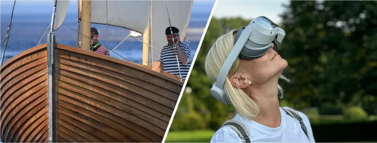 Fotod: Tütarsaare Aino ja VR History ajarännak Toila Oru pargis