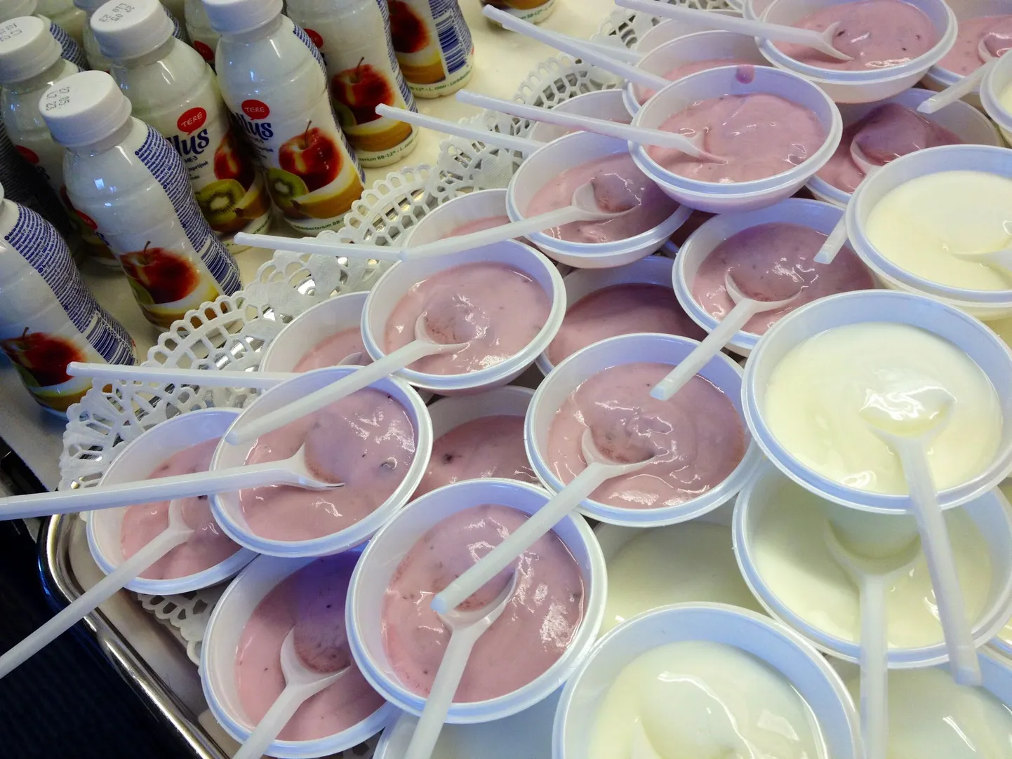 Eesti parim piimatoode 2012: Tere Natural vähendatud laktoosisisaldusega maitsestamata jogurt.