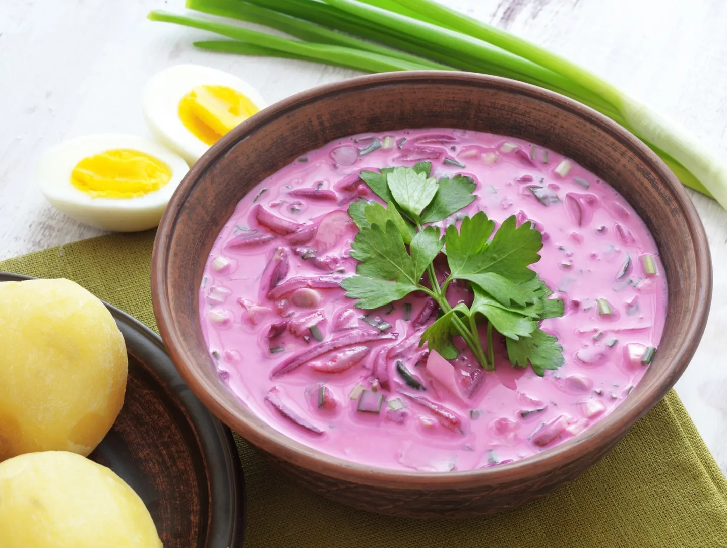 Tradicionālā aukstā zupa
