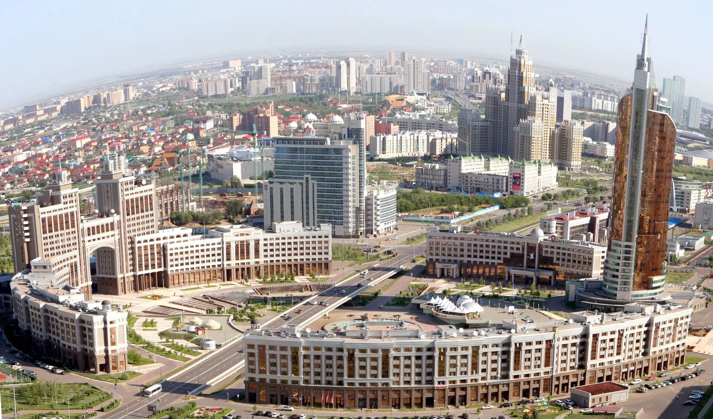 Kasahstani pealinn Astana.