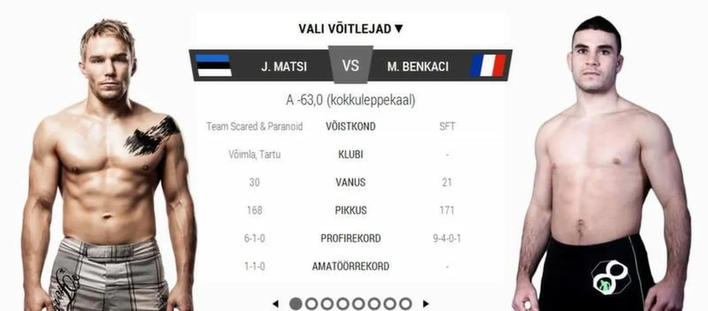 Jorgen Matsi vs Moktar Benkaci.