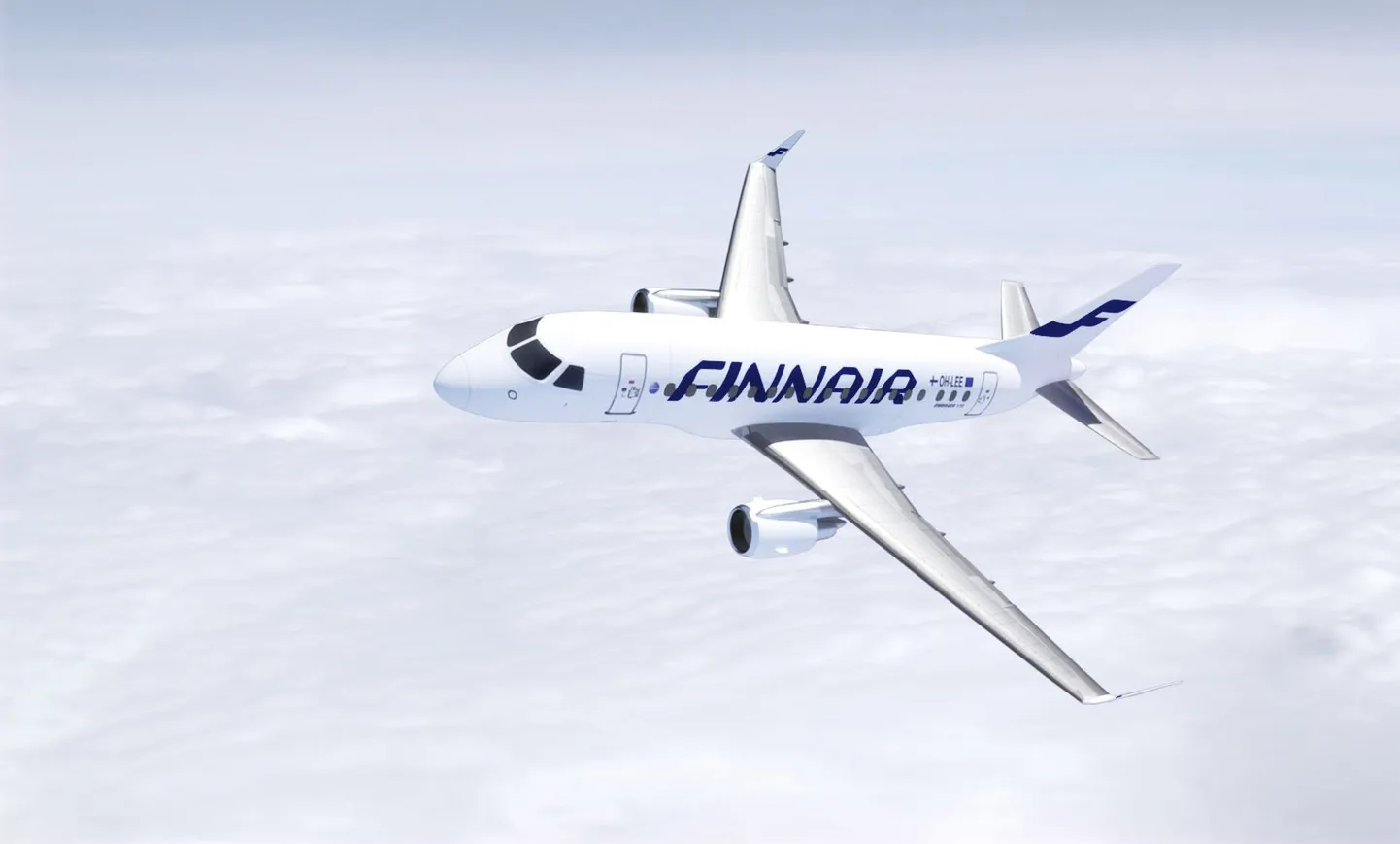 Finnairi värvides Embraer 170.