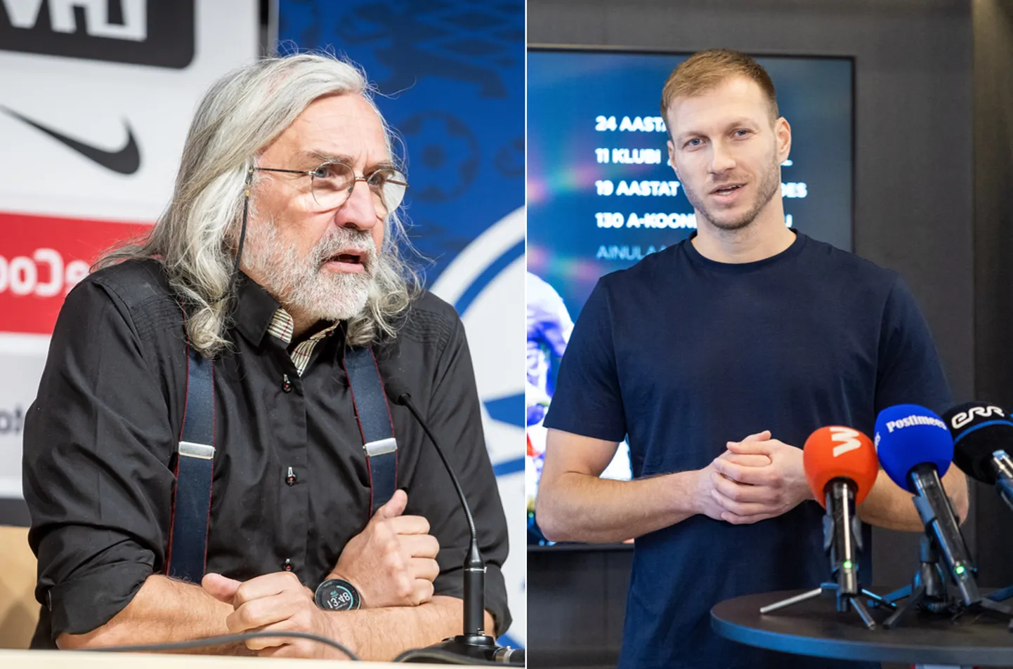 Aivar Pohlak (vasakul) ja Ragnar Klavan.