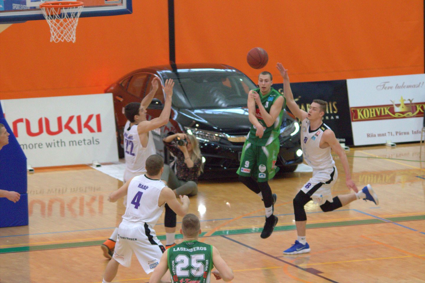 Pärnu Sadam võitis Valga-Valkat ja jõudis poolfinaali, kus kohtub BC Kalev / Cramoga.