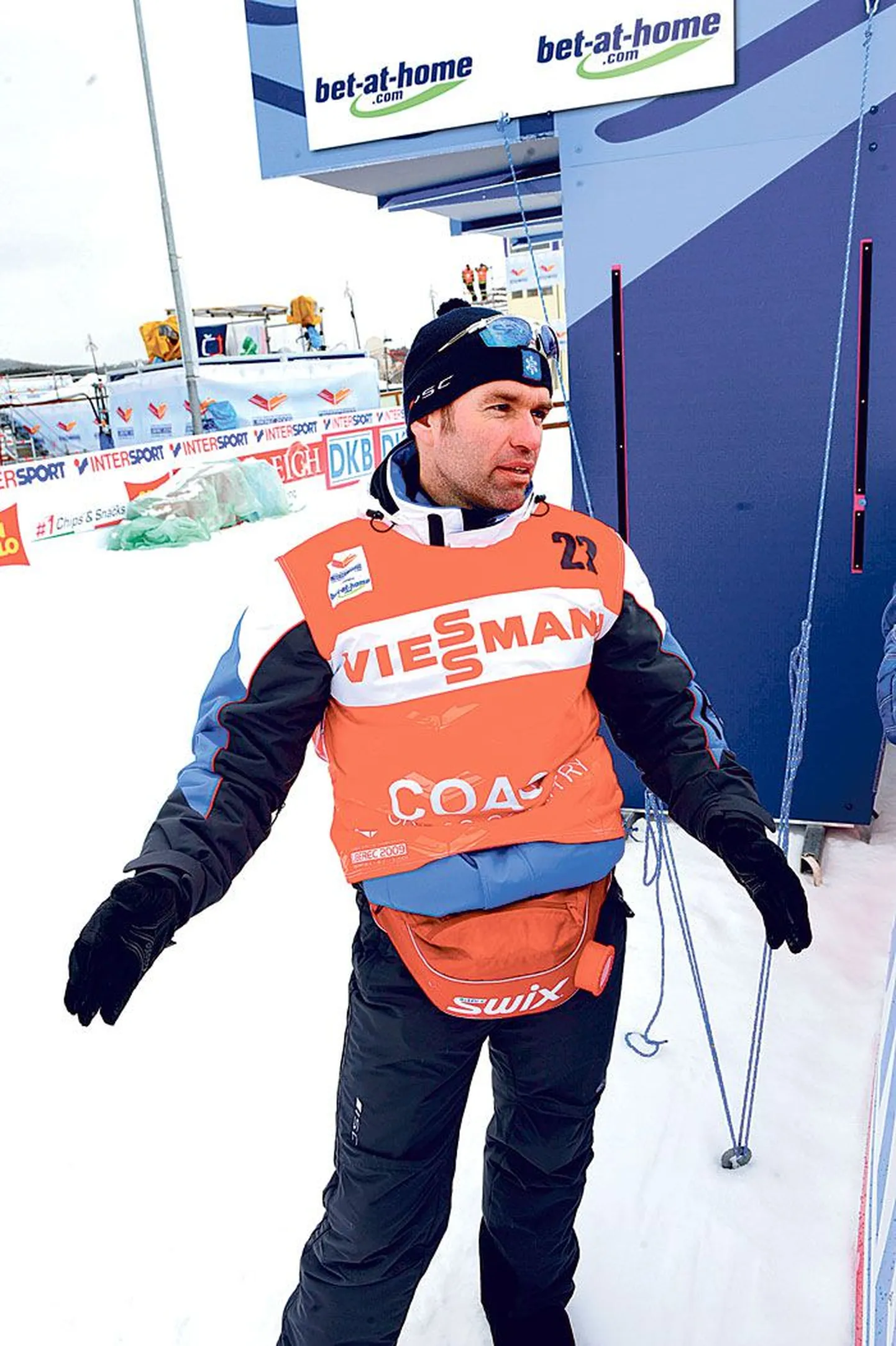 Eesti sprindikoondise norralasest peatreener Björn Kristiansen.