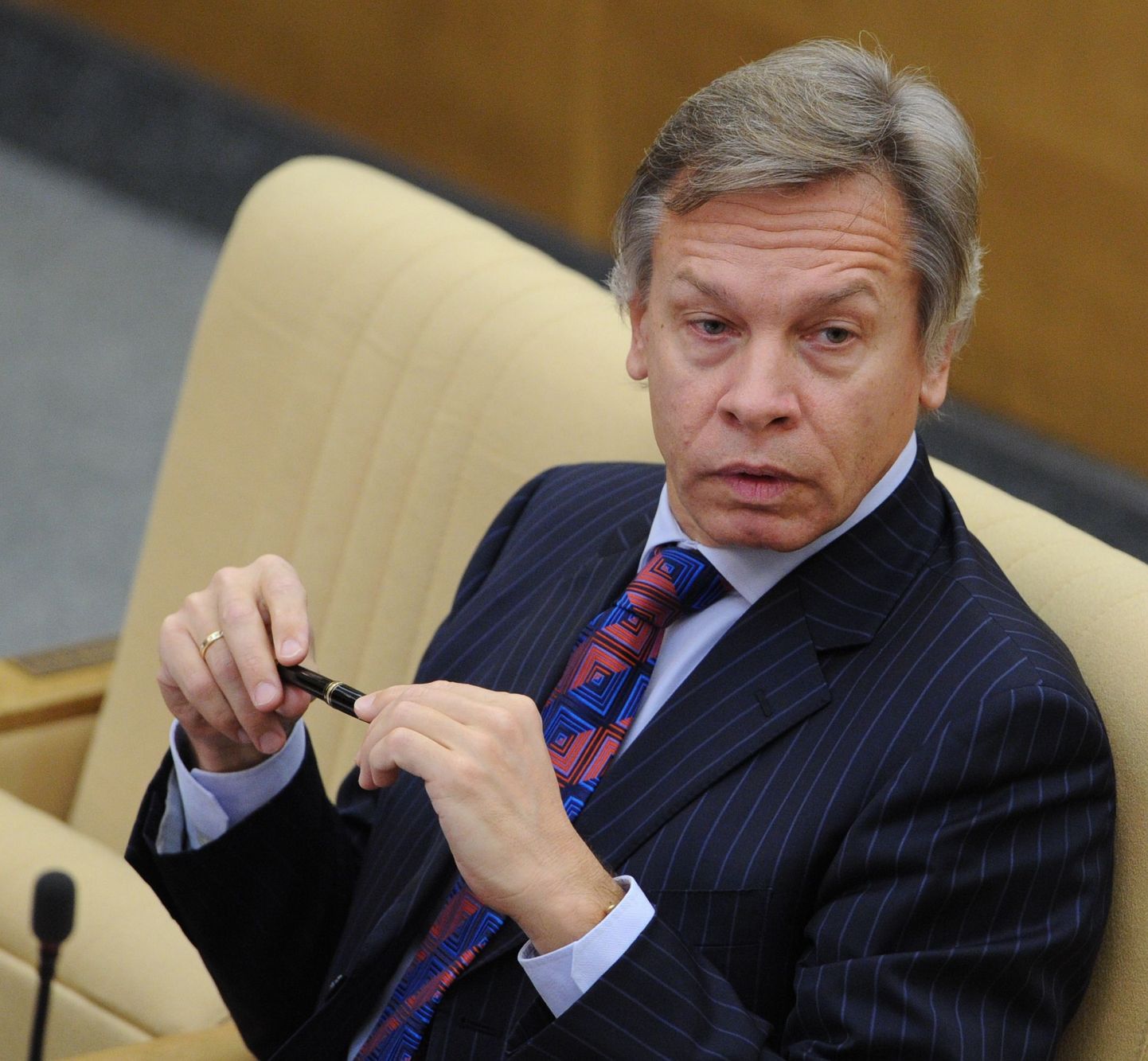 Vene riigiduuma väliskomisjoni esimees Aleksei Puškov