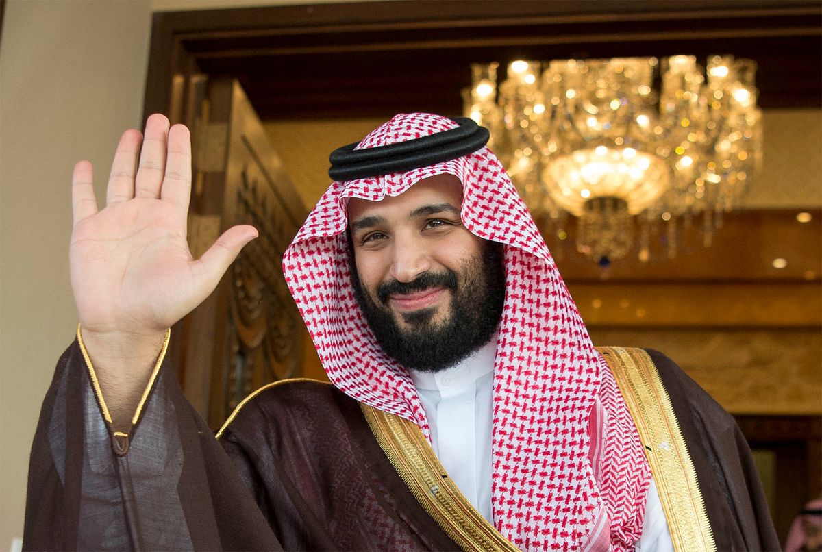 Sauda Arābijas kroņprincis Muhameds Bin Salmans.