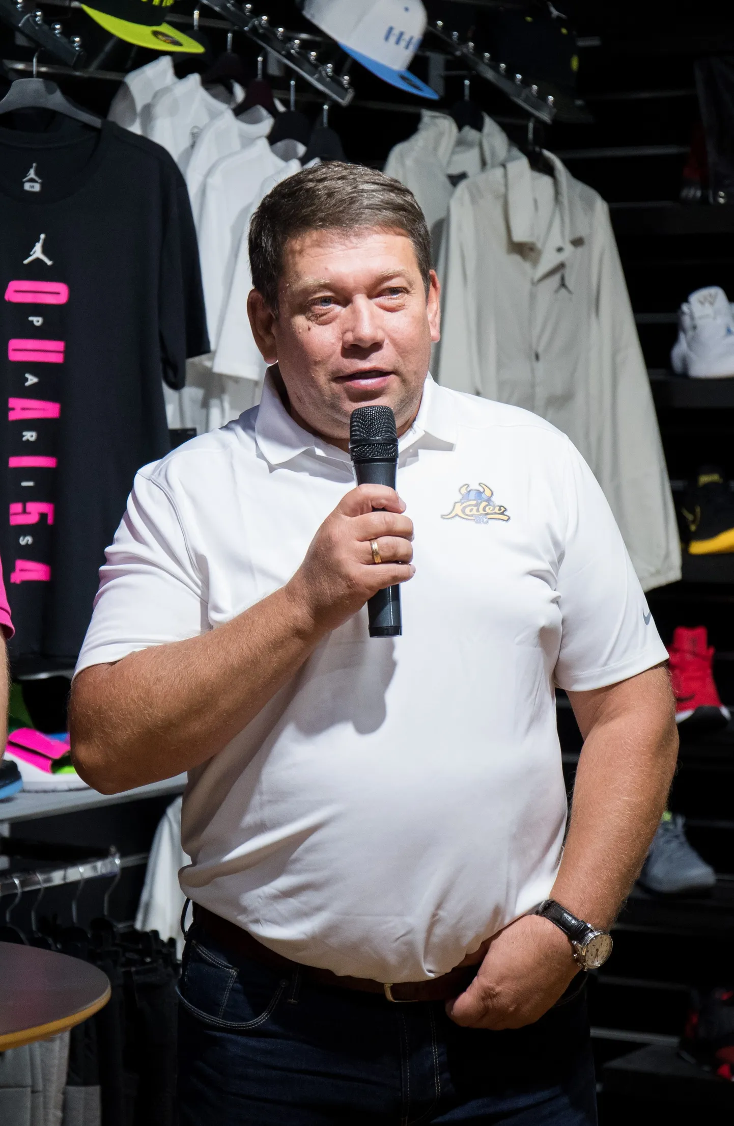 BC Kalev/Cramo president Toomas Linamäe.