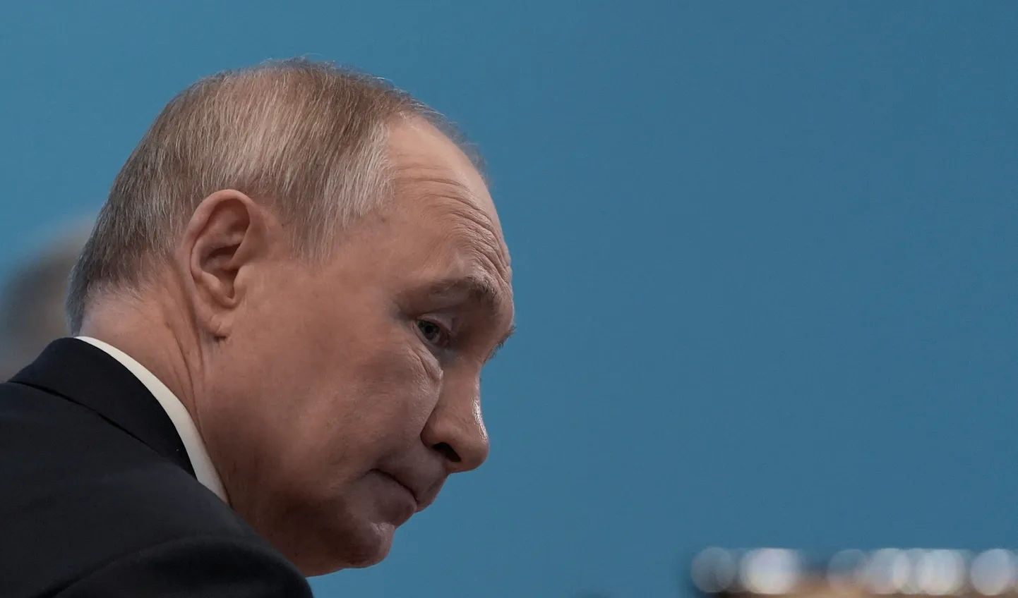 Vladimir Putin Kollektiivse Julgeoleku Lepingu Organisatsiooni kohtumisel Astanas. 28. november 2024.